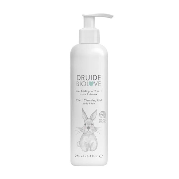 Druide Biolove Gel nettoyant 2-en-1 Corps & Cheveux